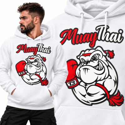 BLUZA Z KAPTUREM SPORTY WALKI  MUAY THAI 2